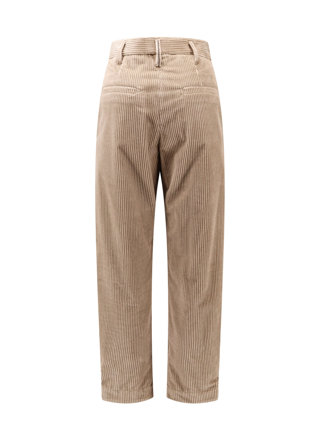 Corduroy trouser with pinces