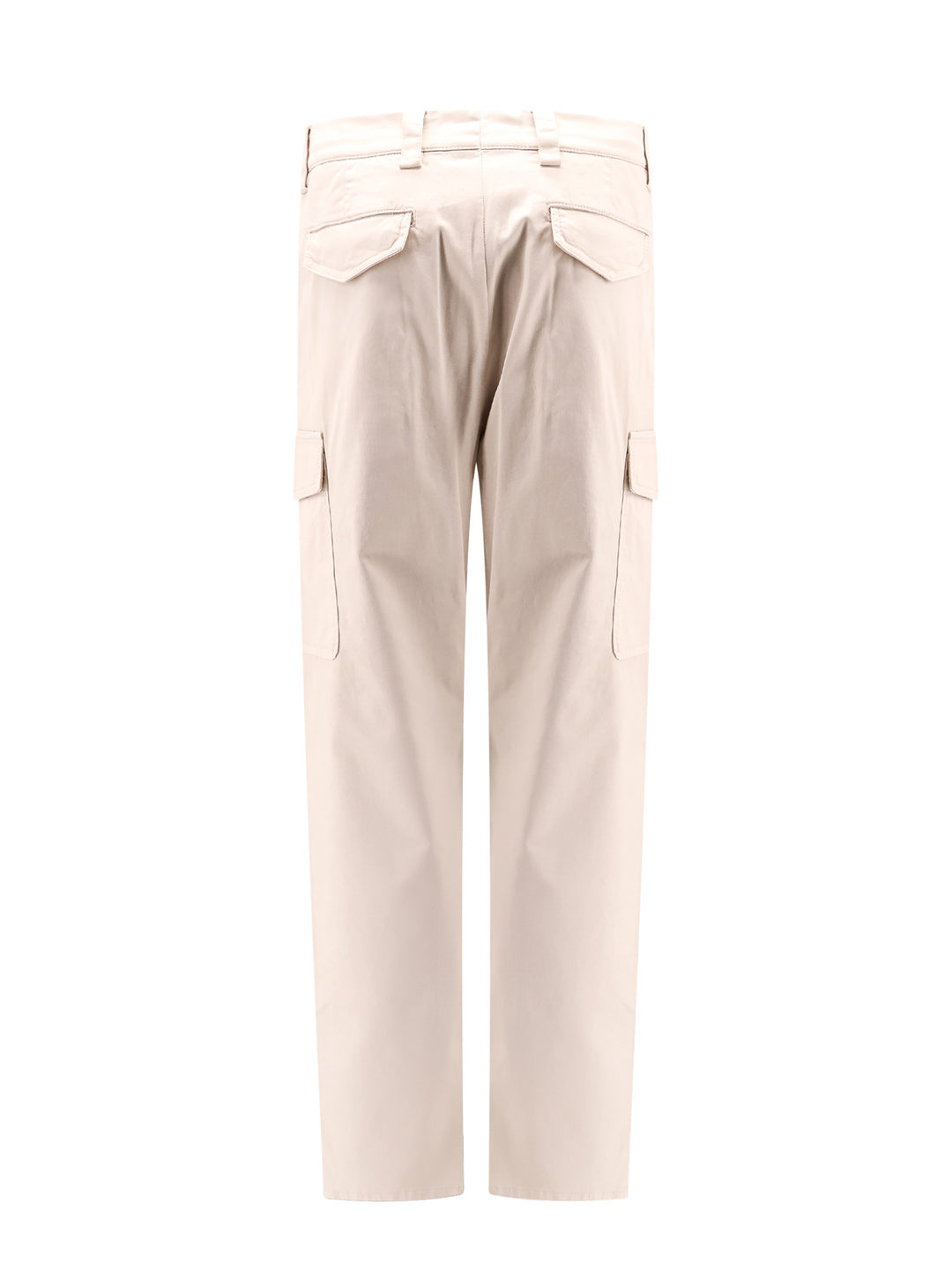 Cargo stretch cotton trouser