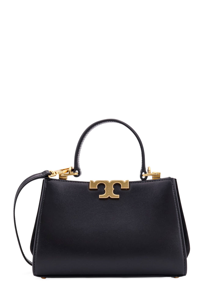 Eleanor Mini leather handbag with suede inserts