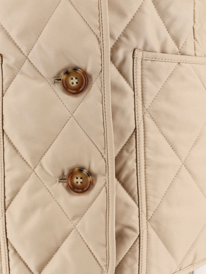 Fernleigh quilted jacket with Check lining