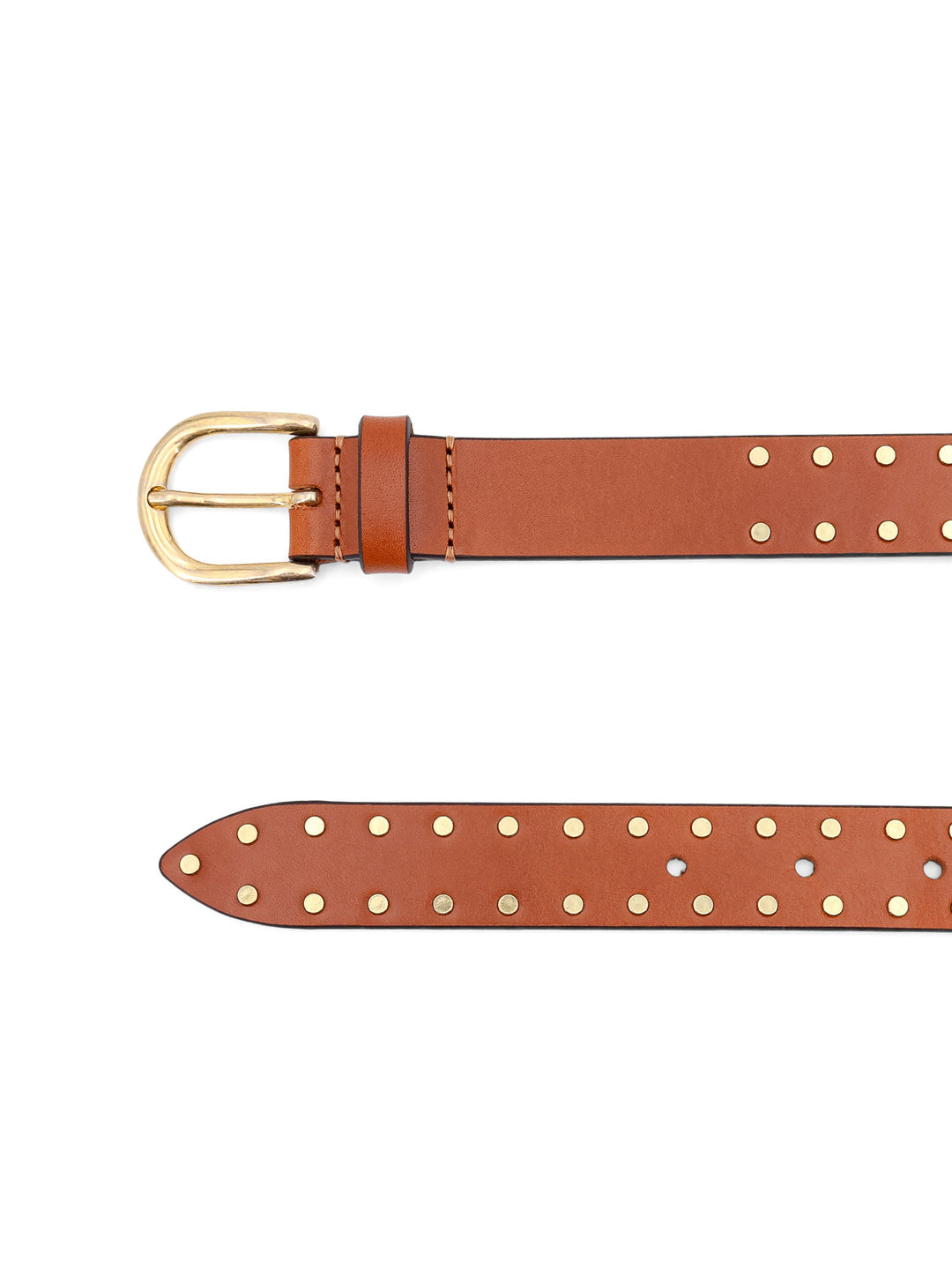 Leather belt