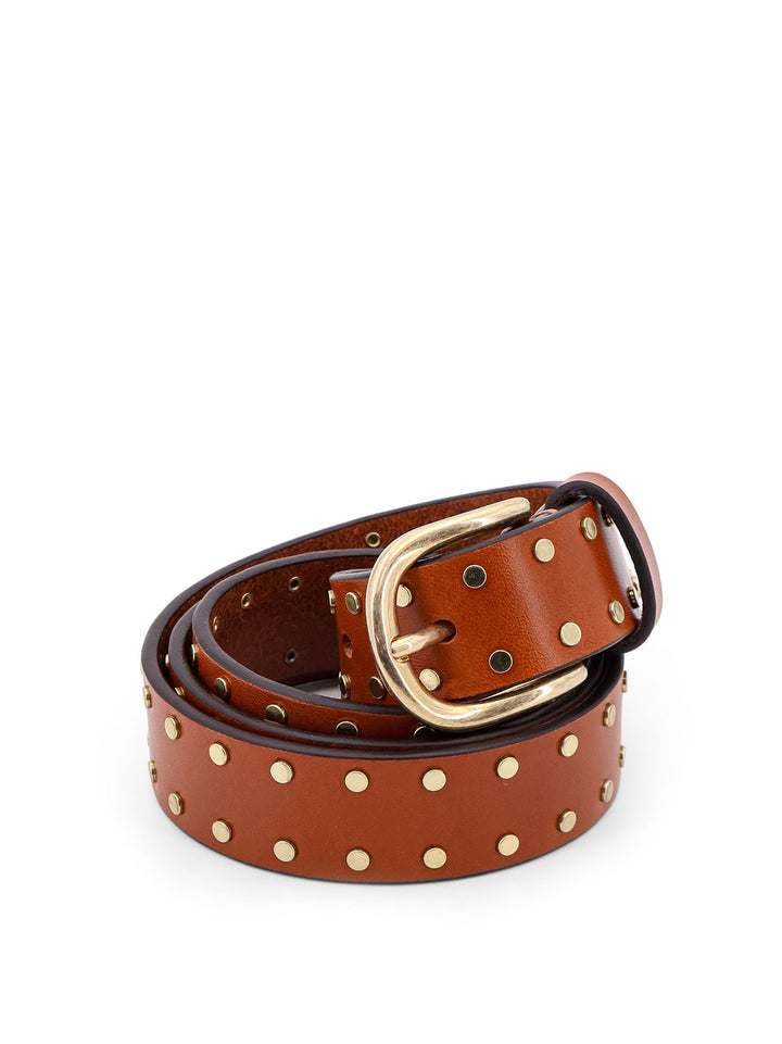 Leather belt