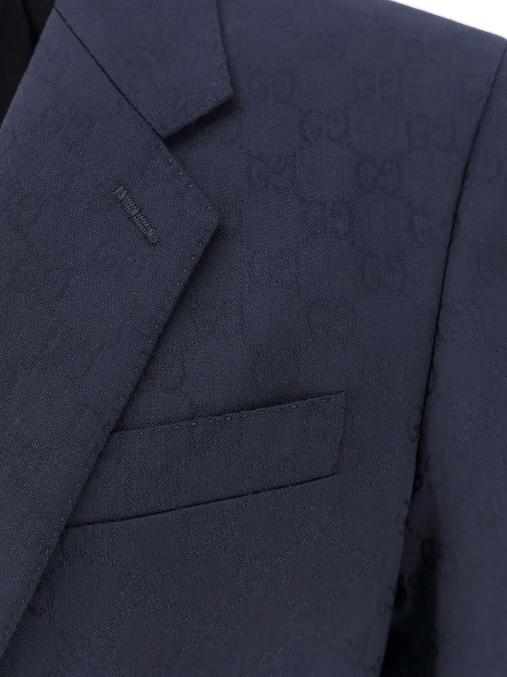 GG wool suit