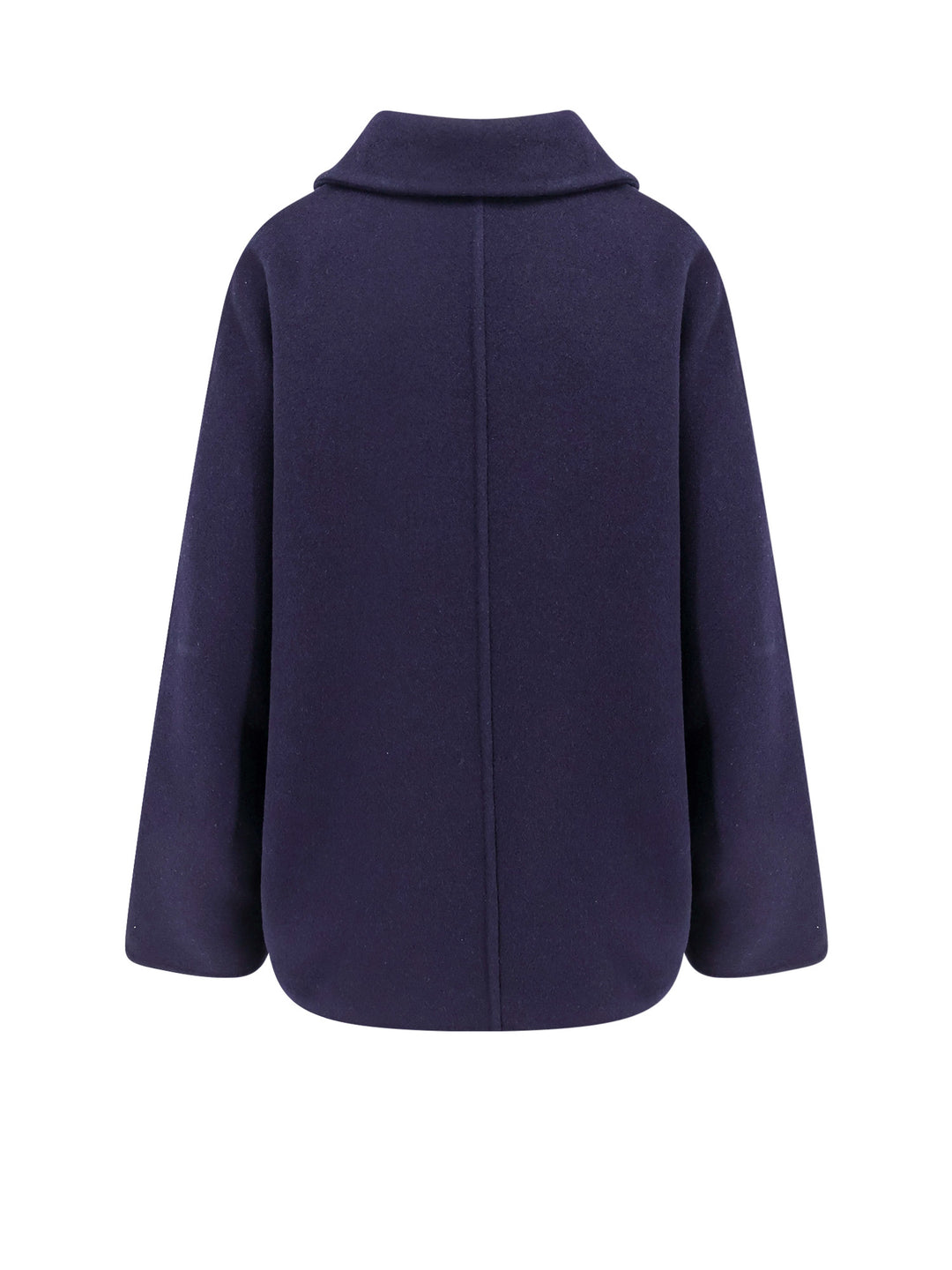 Virgin wool and cashmere coat