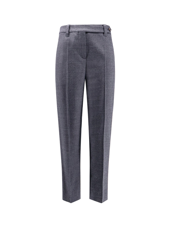 Virgin wool blend trouser