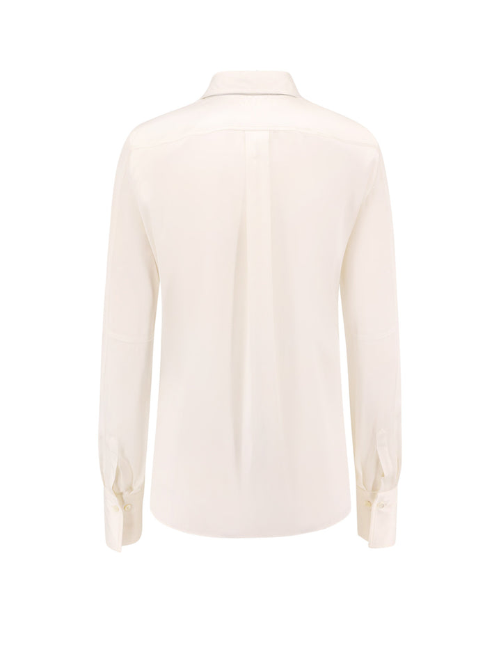 Stretch silk shirt