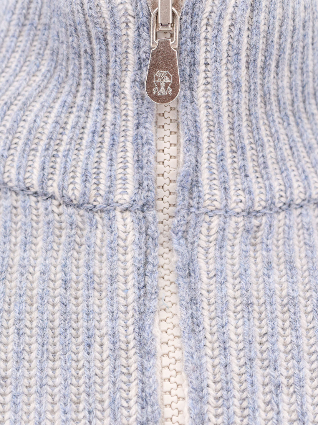 Ribbed cashmere cardigan