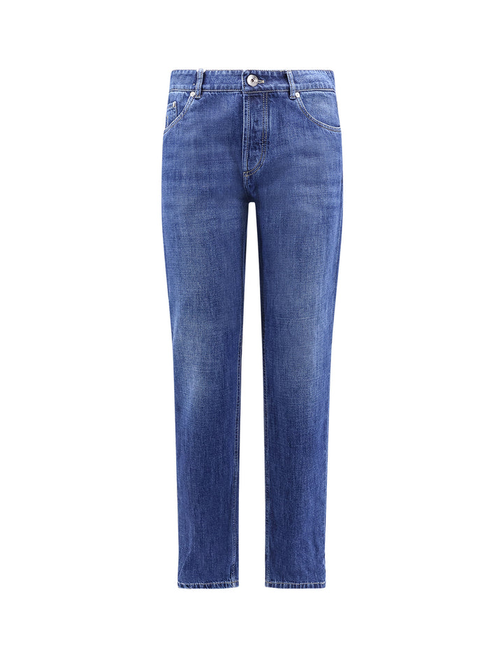 Traditional Fit cotton jeans