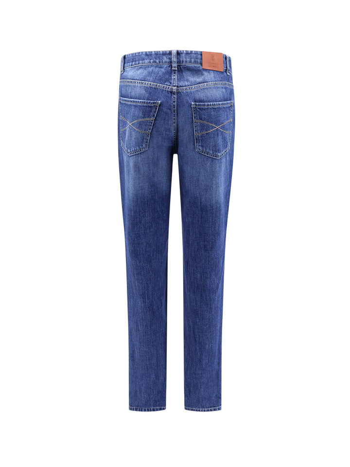 Traditional Fit cotton jeans