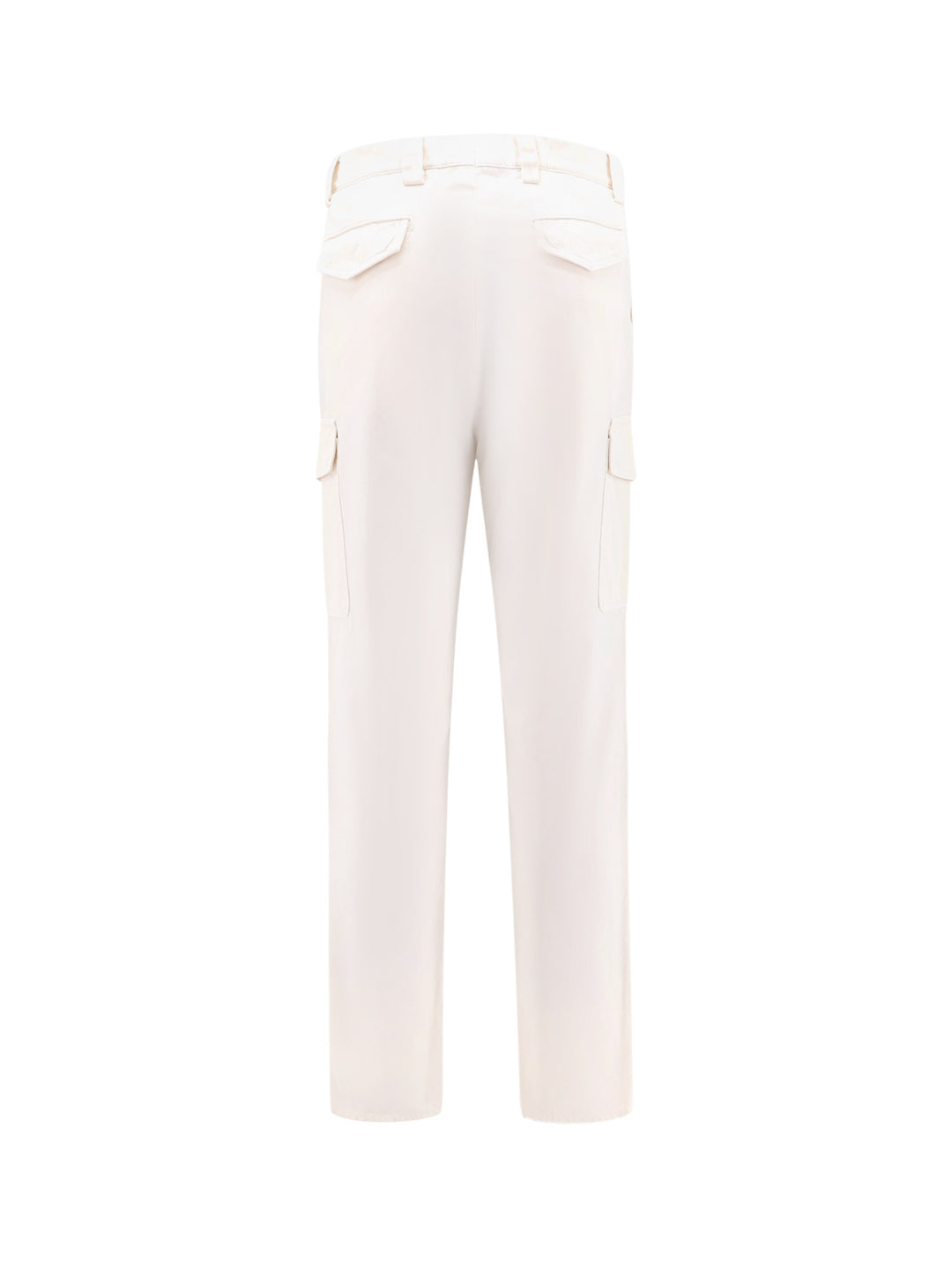 Cargo cotton trouser with applied pockets