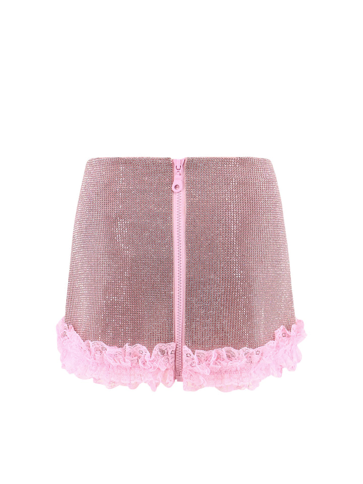 Christopher Kane Residency skirt with all-over rhinestones