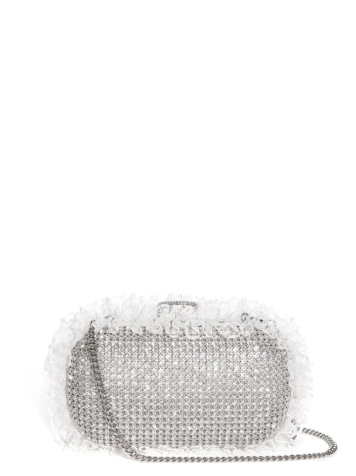 Christopher Kane Residency clutch with all-over rhinestones