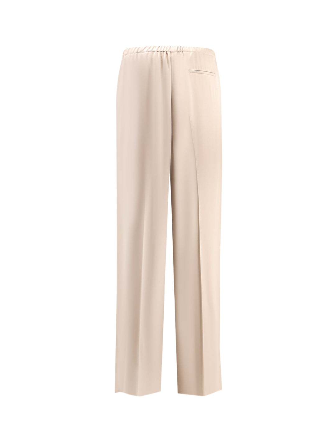 Oversize silk trouser