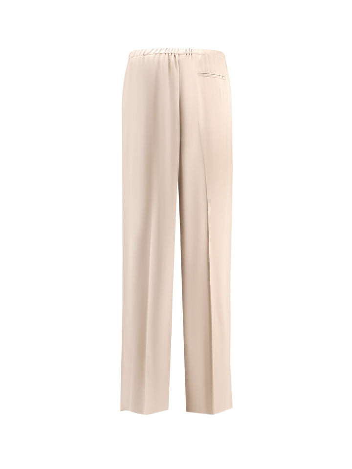 Oversize silk trouser