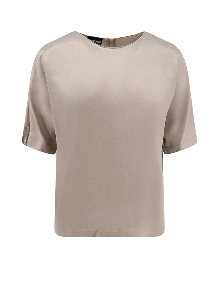 Eco-viscose and cupro top