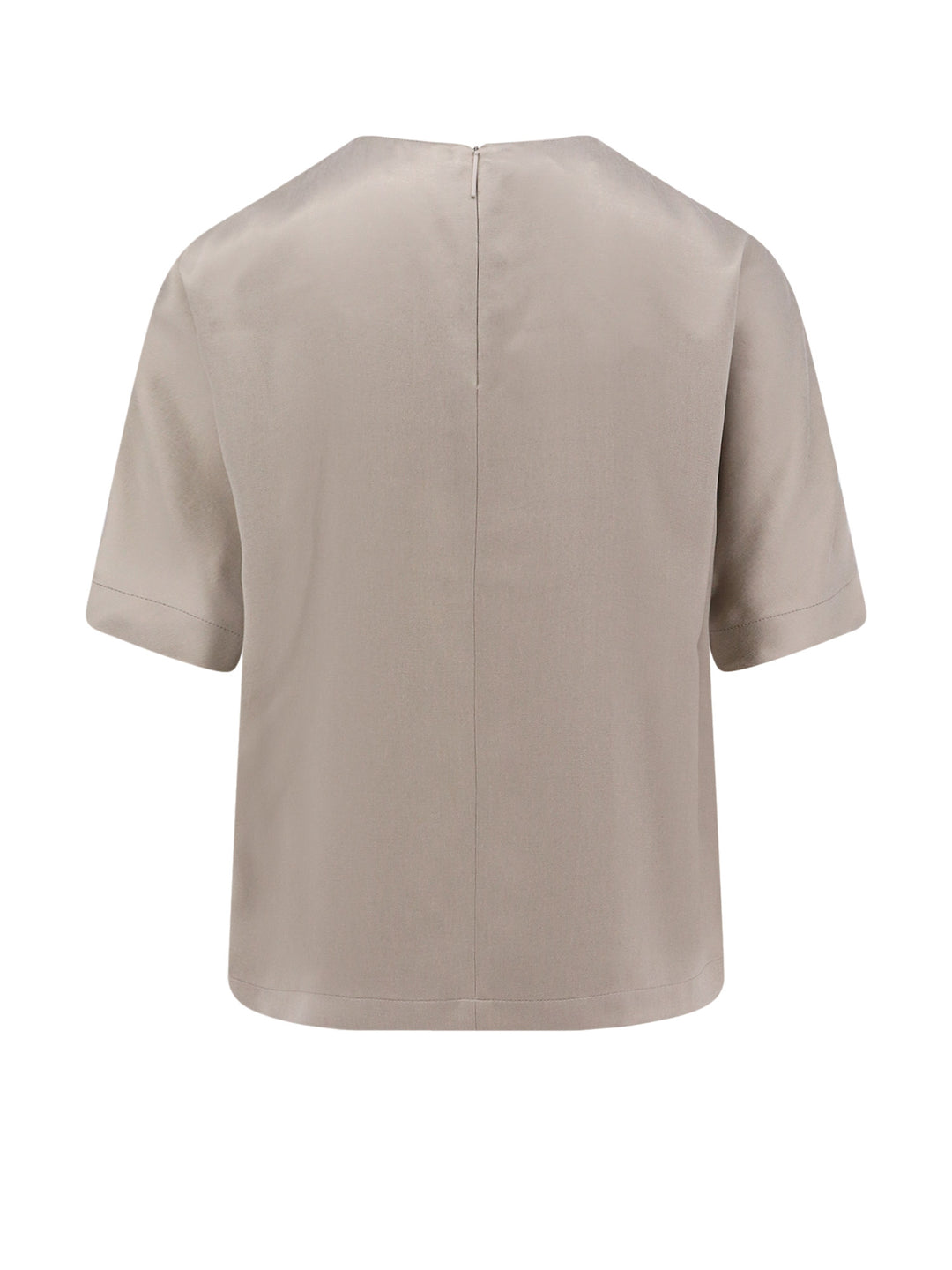 Eco-viscose and cupro top