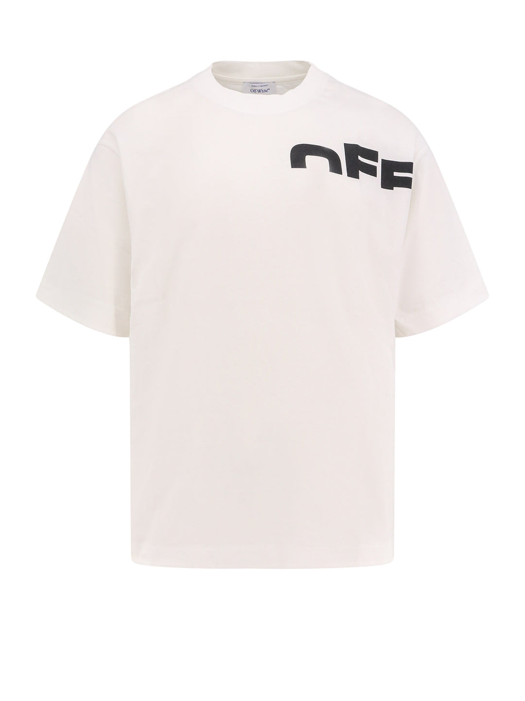 Cotton T-shirt with printed logo on the front