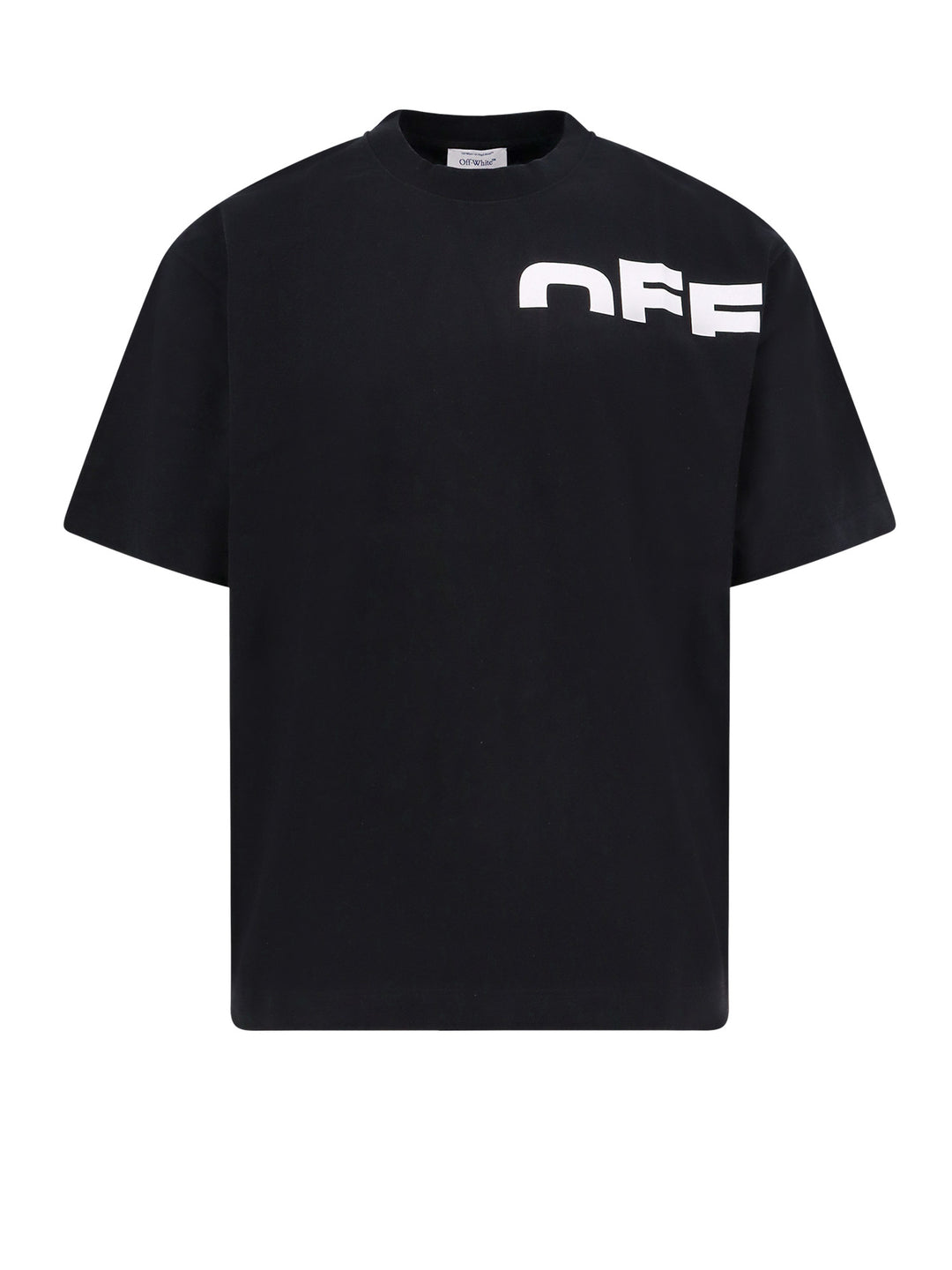 Cotton T-shirt with printed logo on the front