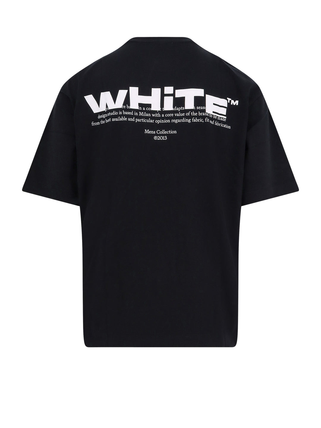 Cotton T-shirt with printed logo on the front