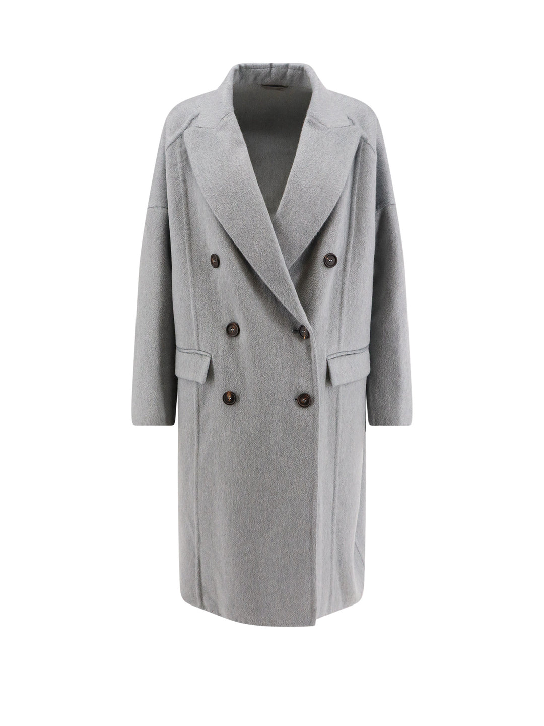 Oversize cashmere coat