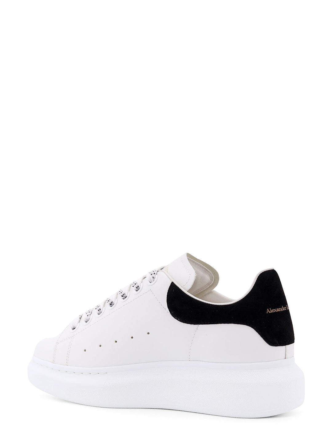 Larry leather sneakers with logo detail