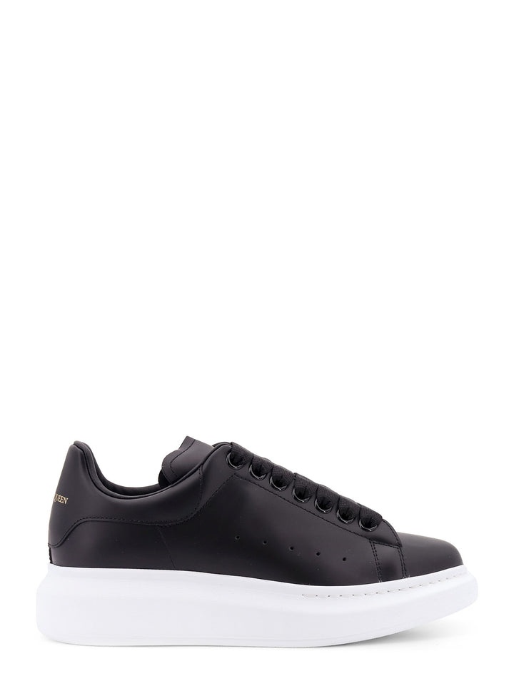 Larry leather sneakers with logo detail on the back