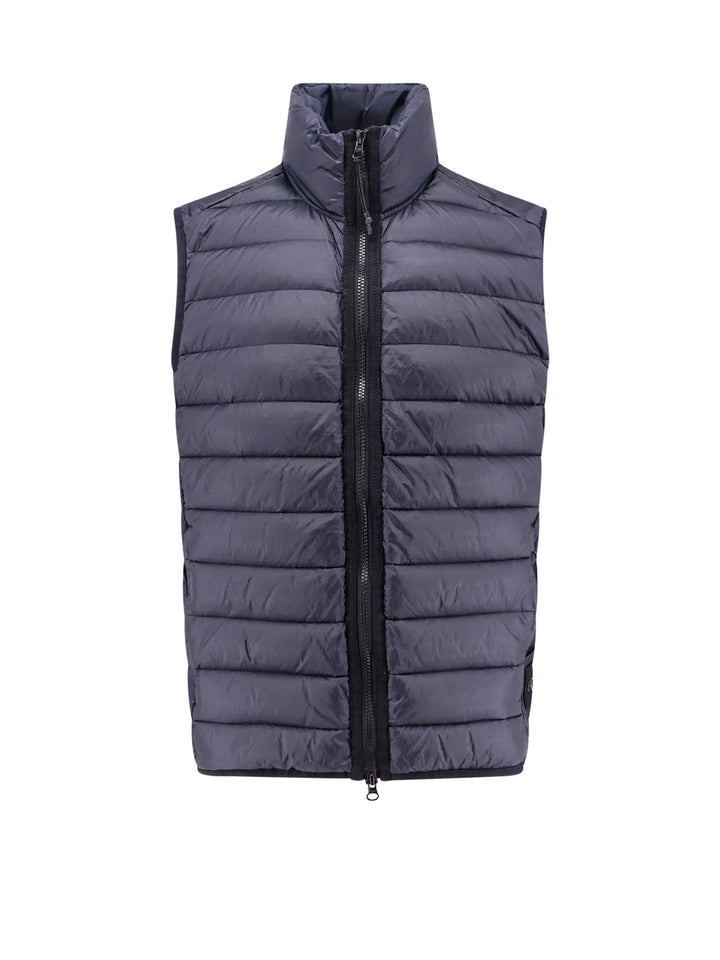 Loom Woven Chambers Nylon Down-TC sleeveless jacket