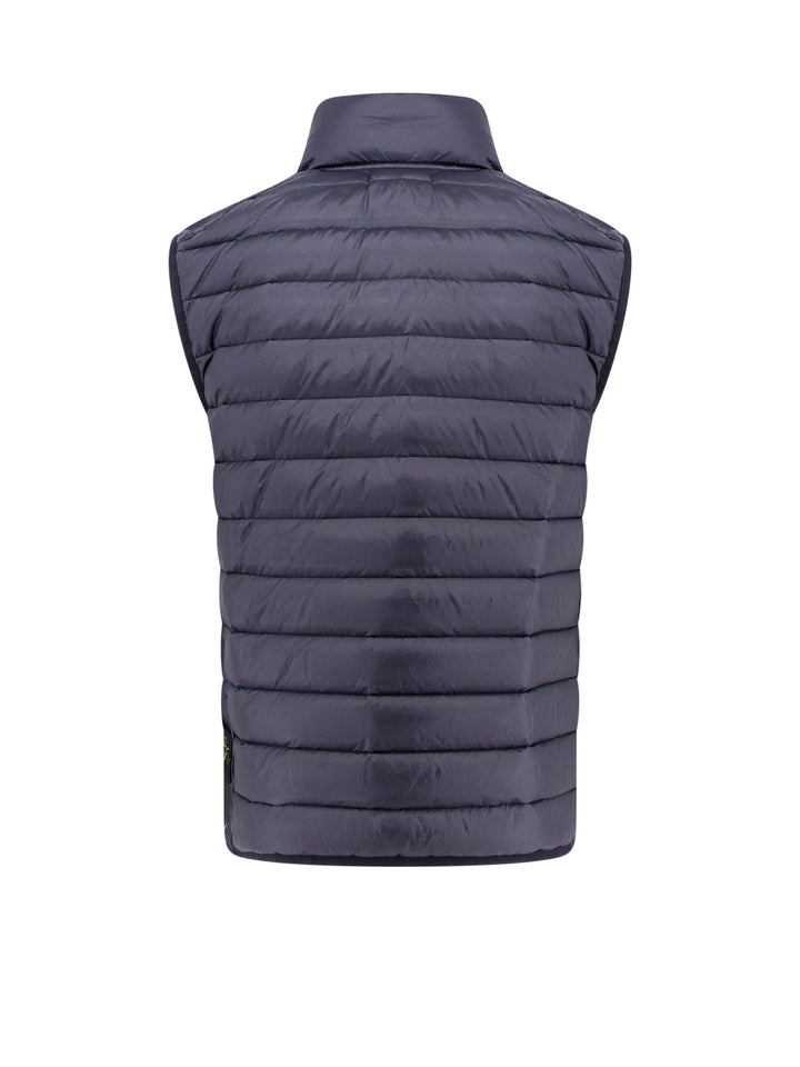 Loom Woven Chambers Nylon Down-TC sleeveless jacket