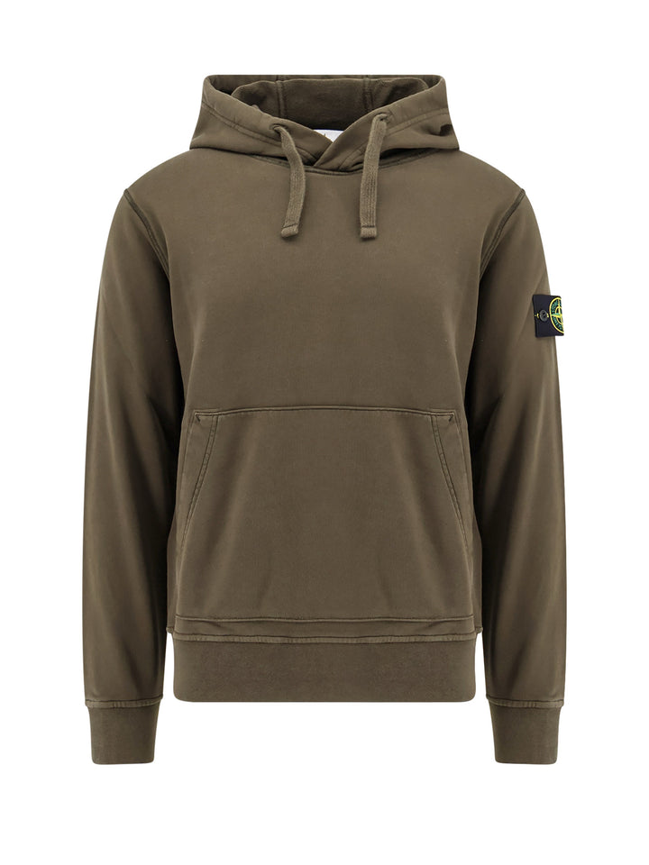 Biologic cotton hooded sweatshirt