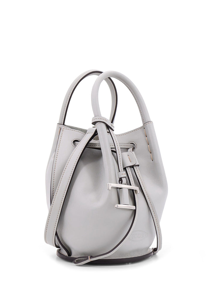 Buz Mini leather bucket bag