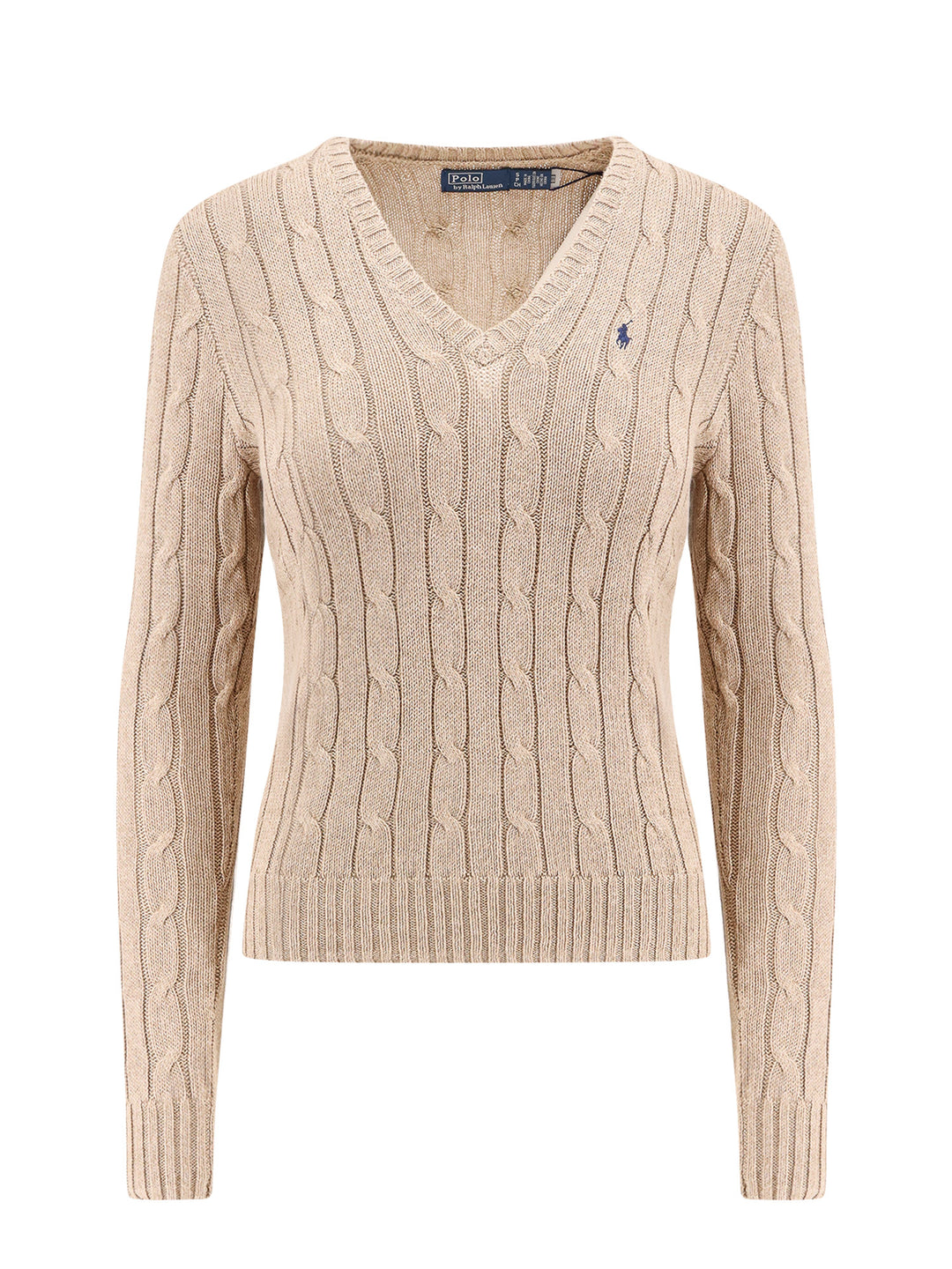 Woven cotton sweater