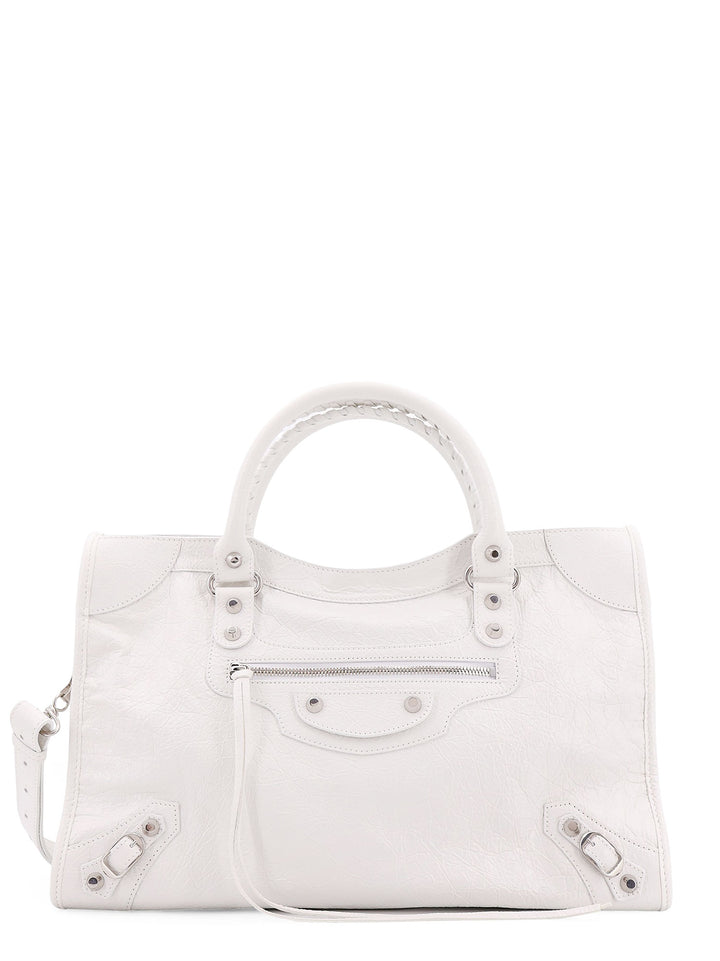 Le City Medium leather shoulder bag with metal details