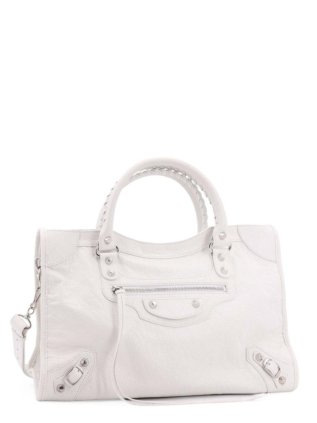 Le City Medium leather shoulder bag with metal details