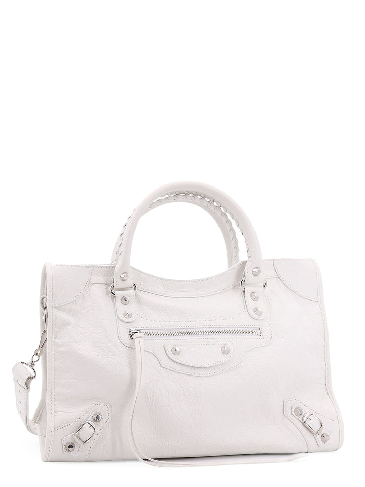 Le City Medium leather shoulder bag with metal details