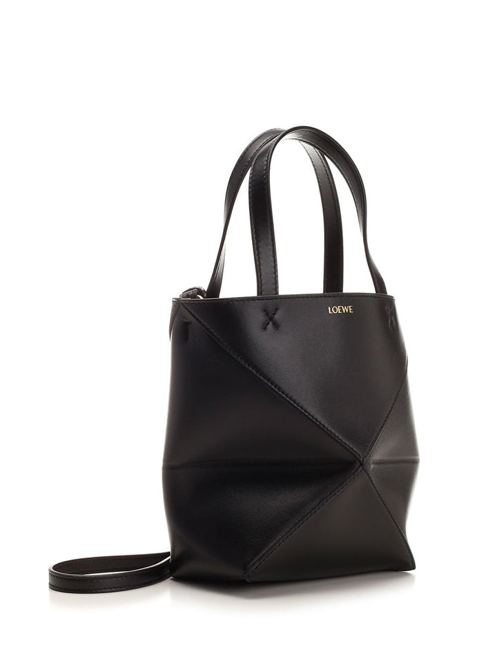 Loewe Puzzle Fold Handbags - Black | 4035699d0efc91b4fa1a7308370141226c8e9547