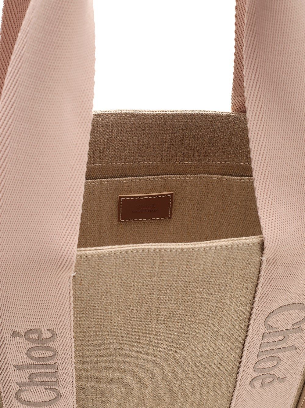 Chloe' Woody Handbags - Beige | 0ae7dcf4c1ce894d1e392b59fff6ad53416612a0