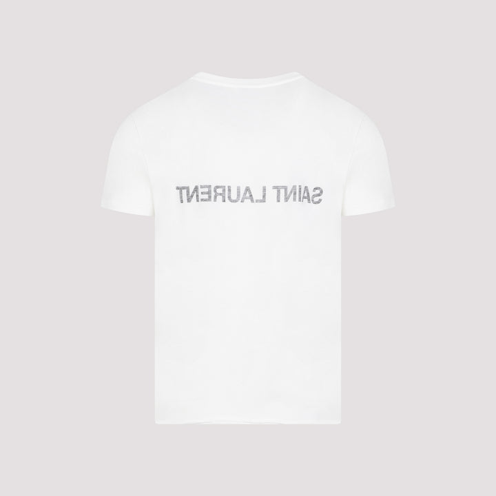Saint Laurent T-shirts - White | bbfc80c07433fc5cae2eeed4ce1e3f9ed087ac90