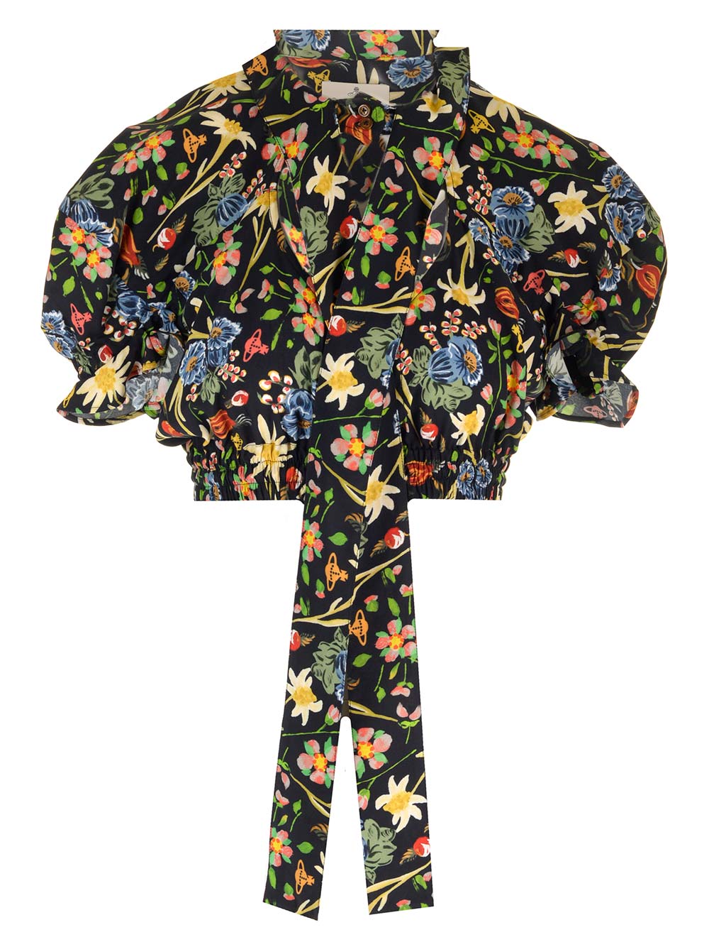 Vivienne Westwood Folk Flower Tops - White | 89b662109f7cc7a41155474d8f02e0f98183bc8d