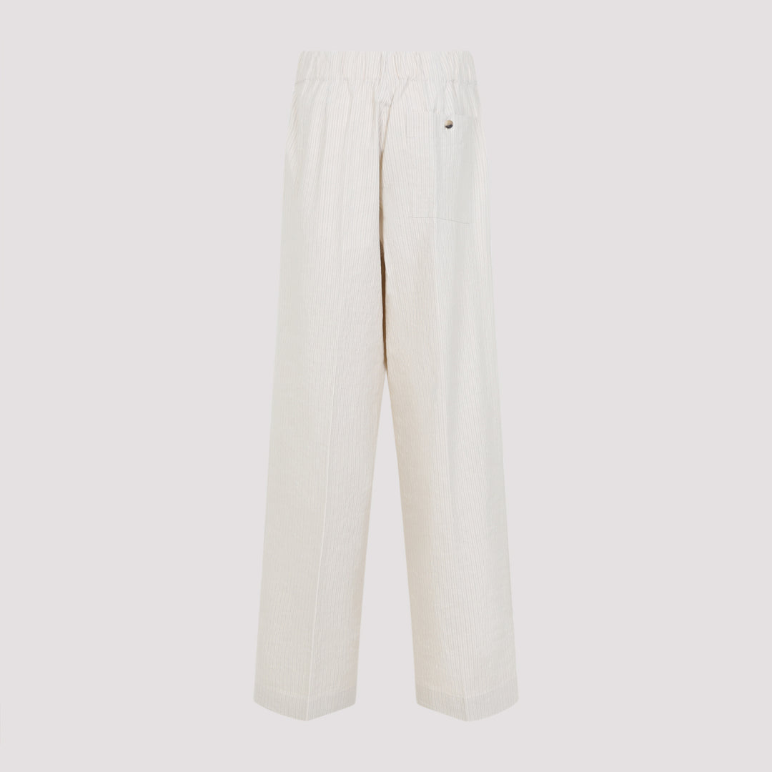 Dries Van Noten Wide leg - Nude & Neutrals | dc84213fa807c58d597e8e42666fb419d24ef63b