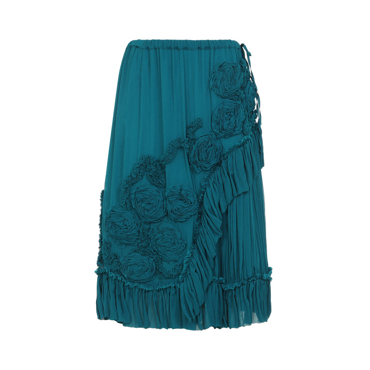 Dries Van Noten Midi skirts - Grey | 298315b56a0ad52bfa3a2b847b59a61f3e2fb889