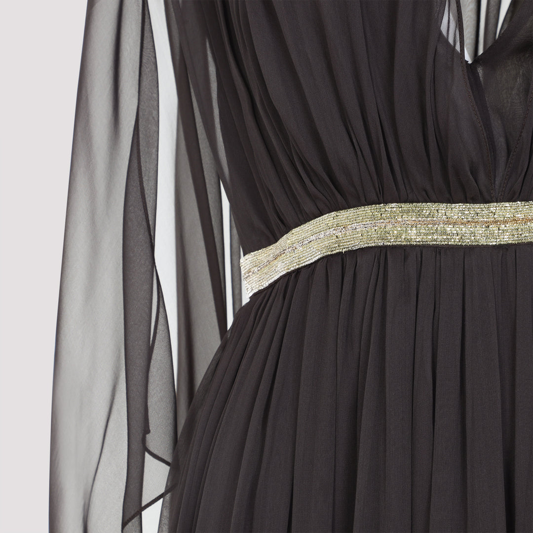 Alberta Ferretti Long dresses - Brown | 2d2d5d0af733f1e921c8815aafc07a4fe519e91a