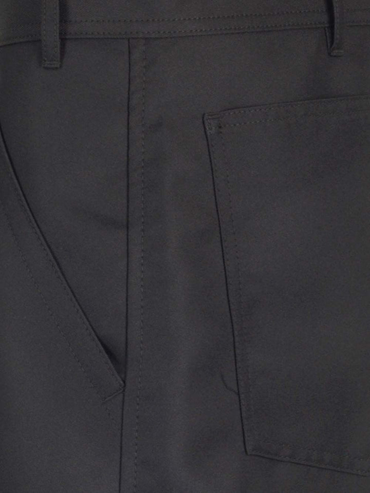 Comme Des GarçOns Shirt Twill Bermuda Shorts Trousers - Black | 5315fa6003b668f2d42af0aee52dad795dd959f7