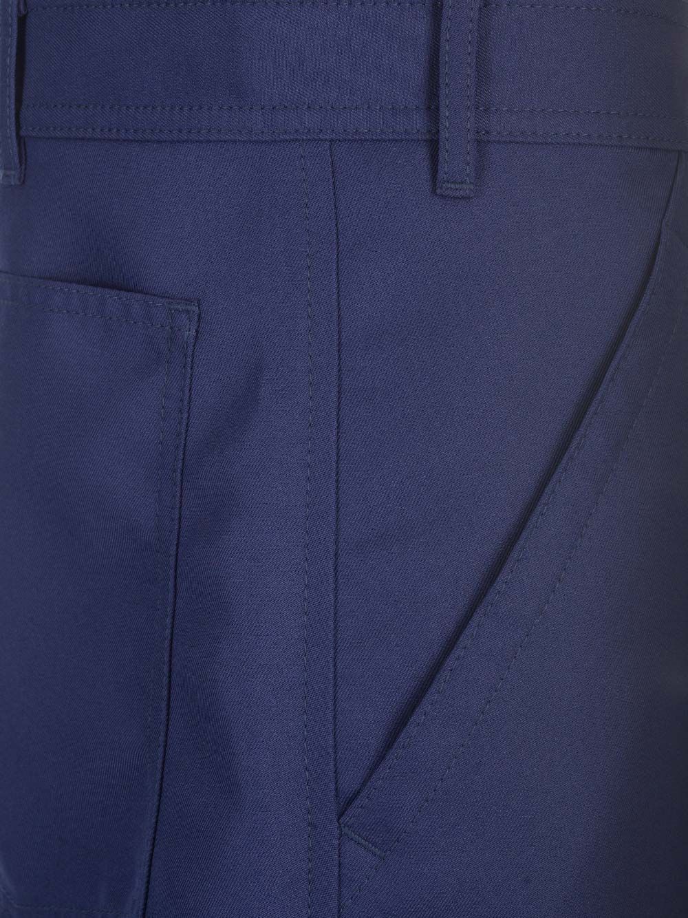 Comme Des GarçOns Shirt Twill Bermuda Shorts Trousers - Blue | 99384130631b37e80527d0ad91a7770ce4b8899b