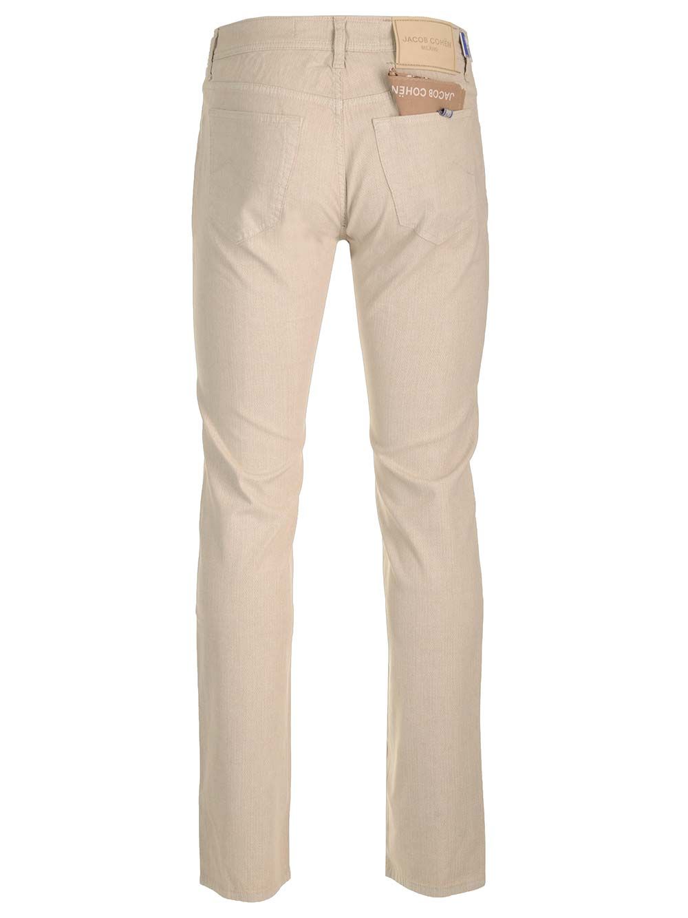 Jacob Cohen Barb Trousers - Beige | 984b7820c9596c625e7cb5261a727245342ceb9b