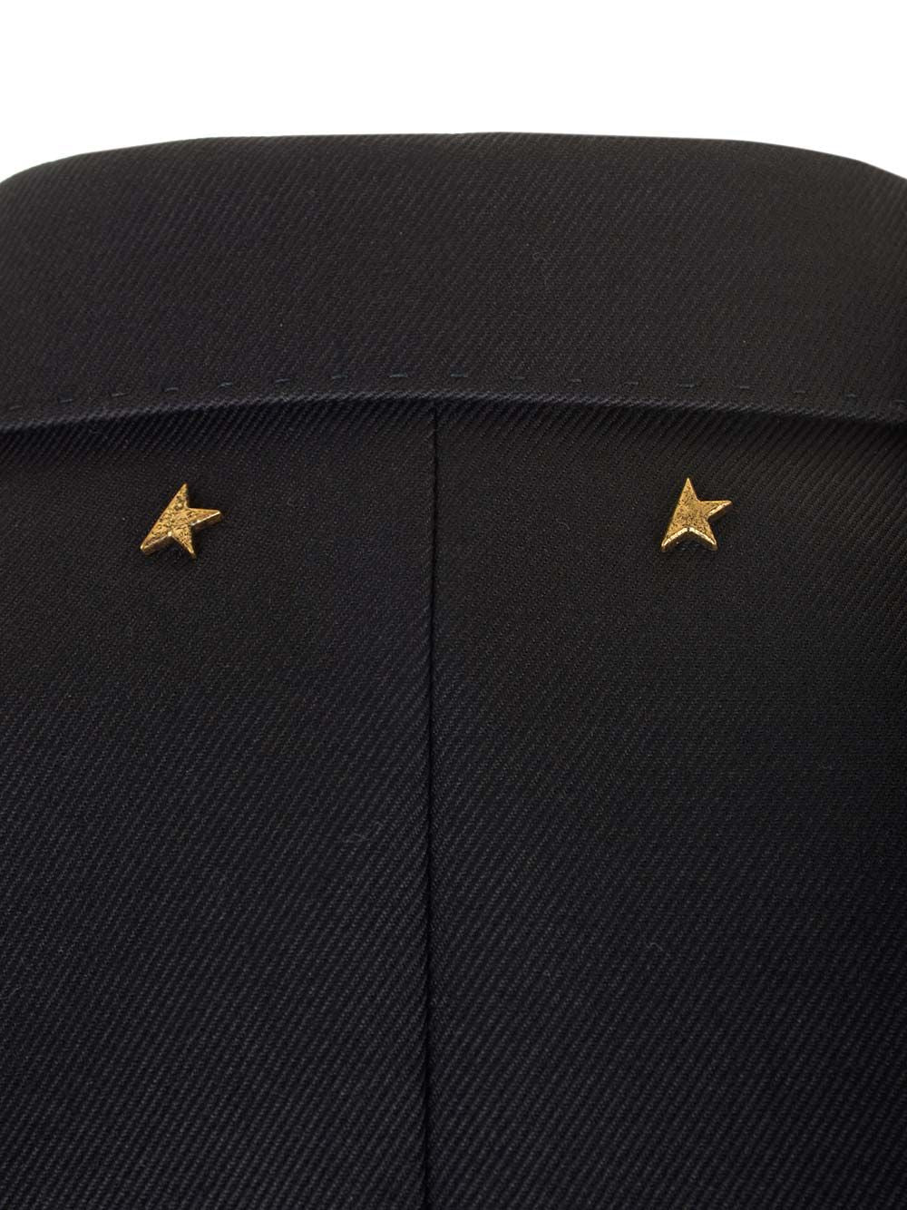 Golden Goose Deluxe Brand Double-Breasted Blazer Jackets - Blue | f4d5e7df725035c9c42651c7623d4a93492965b2