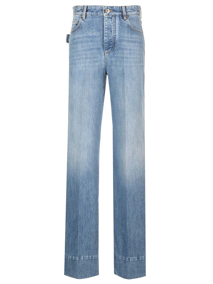 Bottega Veneta Palazzo Jeans - Light blue | 37fc9c54eeb21fc4321487320077edf4119d3308