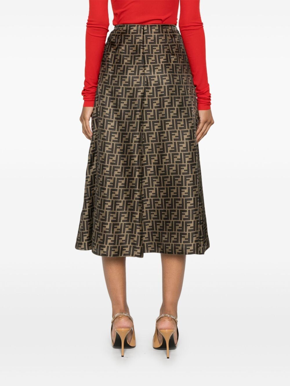 Fendi Midi skirts - Brown | ccd8e0f0d8ab455fd6be1bf7b30bf85c8203b51b