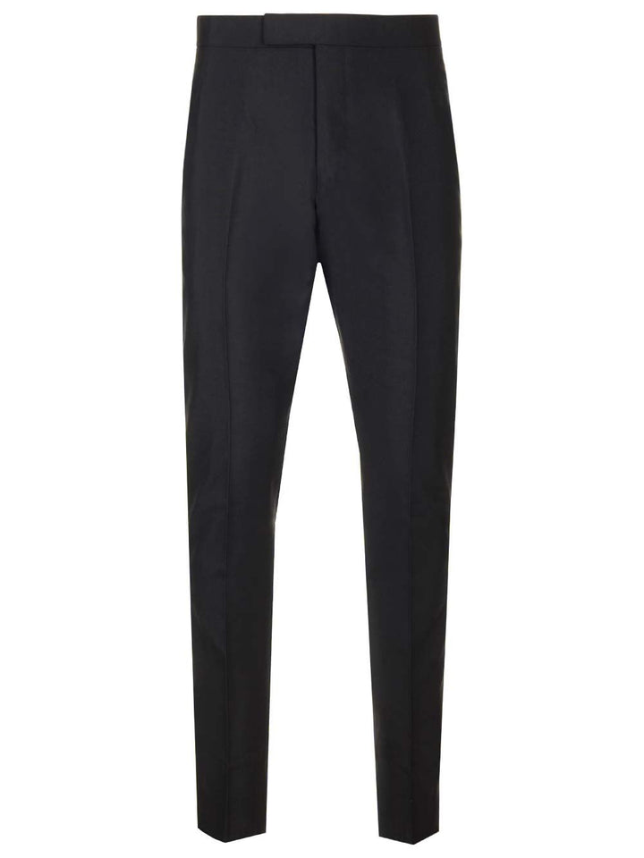 Thom Browne Skinny Trousers - Black | 200541f6286404dd7ff72897e3125c4c1e460230