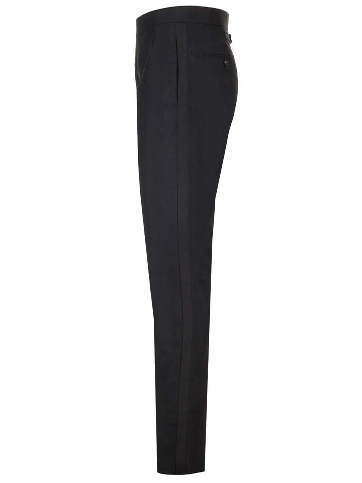 Thom Browne Skinny Trousers - Black | e1414cf56bfb48bbddb8bb79cdabc68a46a89817