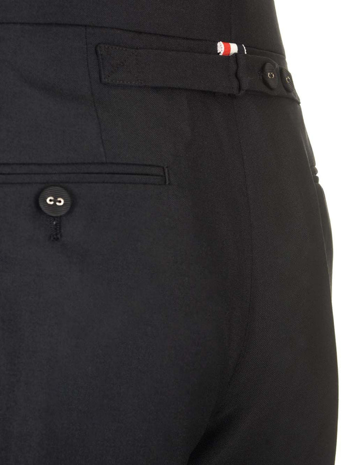 Thom Browne Skinny Trousers - Black | ca7f10e9652f21738f79a2cdb93a94db7b65b3f1